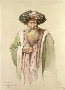 Derwisj - uit Bosnië door Amadeo Preziosi
